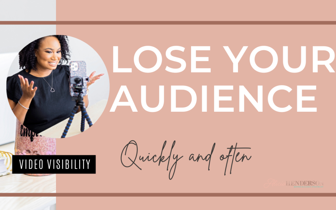 The Costly mistake that makes viewers leave your videos